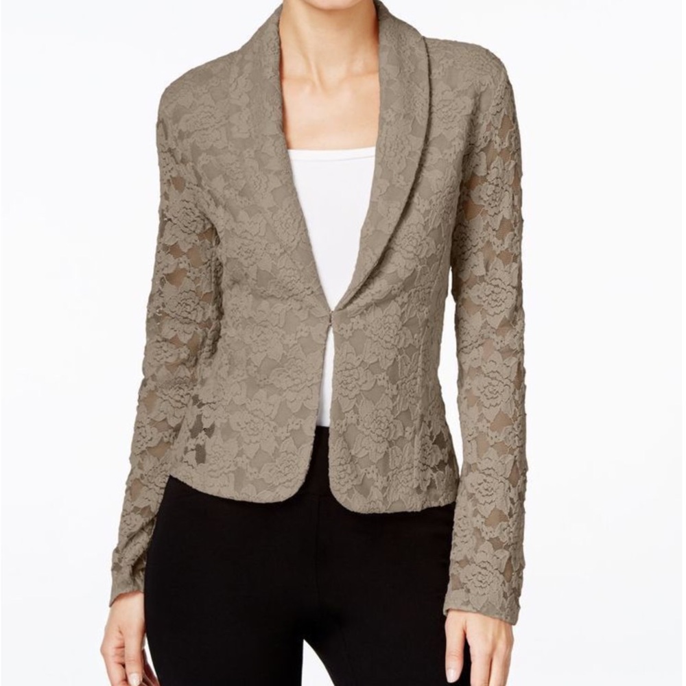 INC International Concepts Lace Blazer